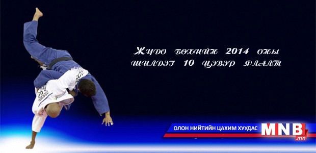 Жүдо бөхийн 2014 оны шилдэг 10 цэвэр ялалт