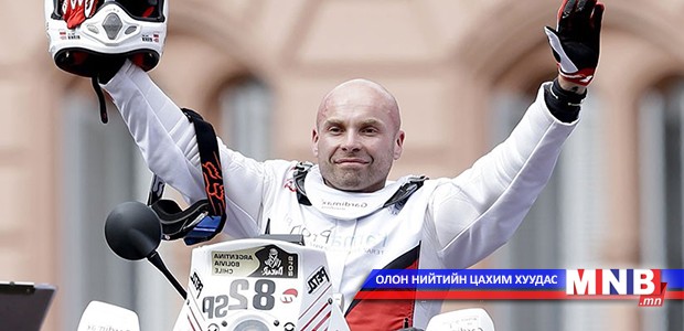 Польшийн мотоциклч амиа алджээ