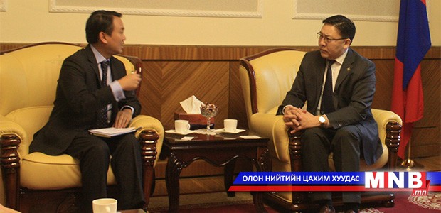 Олон улсын санхүүгийн корпорацийн төлөөлөгчийг хүлээн авч уулзлаа