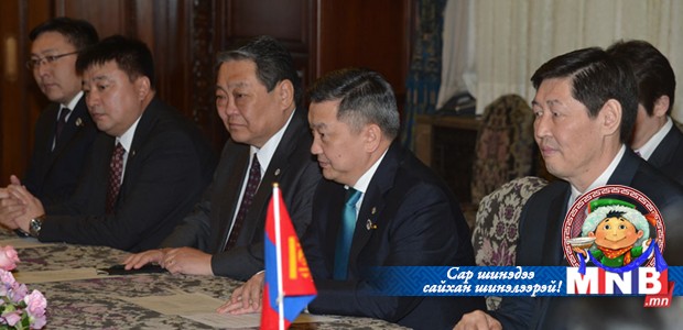 Z.Enkhbold meets Speaker of House of Representatives