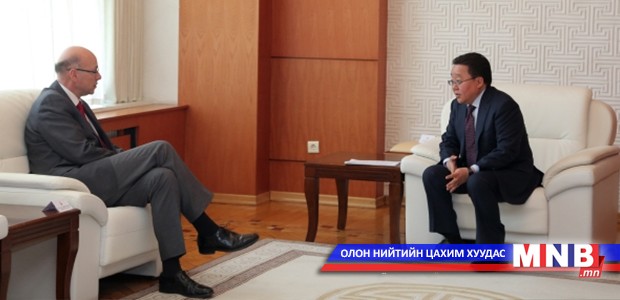 President Elbegdorj Received Ambassador of the United Kingdom to Mongolia