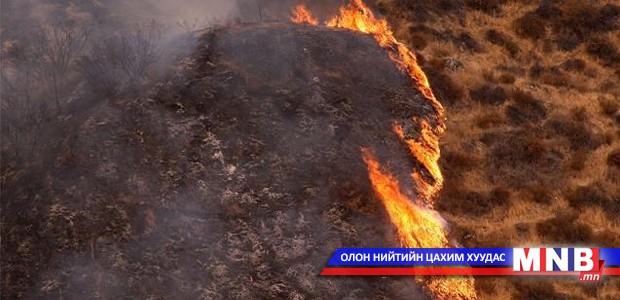 Он гарсаар Дорнод аймагт хоёр удаа түймэр гараад байна