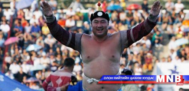 Монгол цэргийн барилдаанд Улсын арслан Б.Ганбат хамгийн олон түрүүлжээ