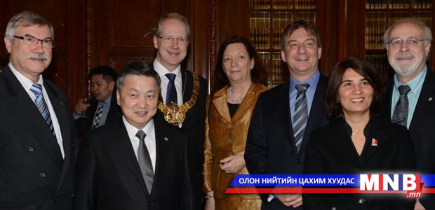 Speaker meets Hannover city Mayor