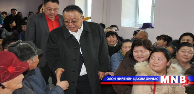 УИХ-ын гишүүн Д.Ганхуяг тойрогтоо ажиллав