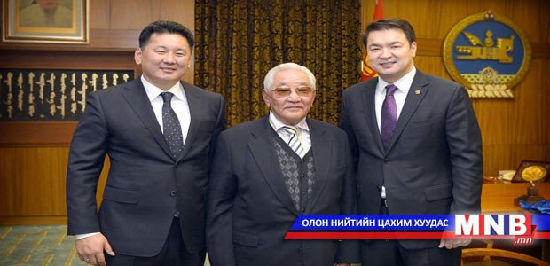 Ерөнхий сайд асан Ш.Гунгаадоржид хүнтэтгэл үзүүллээ