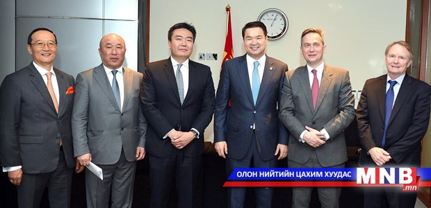 The Government of Mongolia, Erdenes Oyu Tolgoi, Turquoise Hill Resources and Rio Tinto have today signed the “Oyu Tolgoi Underground Mine Development and Financing Plan”