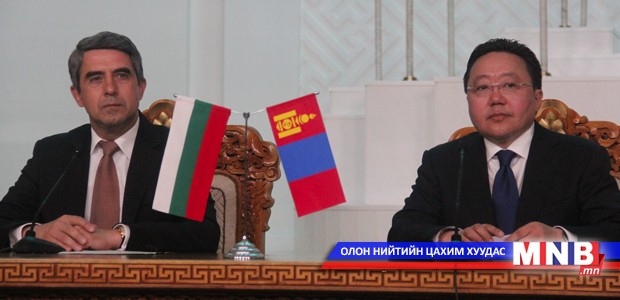 Ц.Элбэгдорж: Энэ айлчлал Монгол, Болгарын хооронд унтаа байсан эдийн засгийн харилцааг сэргээж чадна