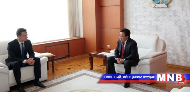 Ерөнхийлөгч Ц.Элбэгдорж Унгар Улсын Гадаад хэрэг, худалдааны сайдыг хүлээн авч уулзлаа