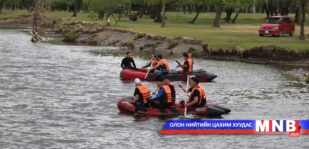 Урсгал усанд эрэн хайх, аврах ажиллагааны дадлага сургууль үргэлжилж байна