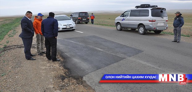Дарханы чиглэлийн замын засвар үндсэндээ дуусчээ