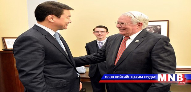 АНУ-ын Конгресс дахь Монголын бүлгийн дарга нартай уулзлаа
