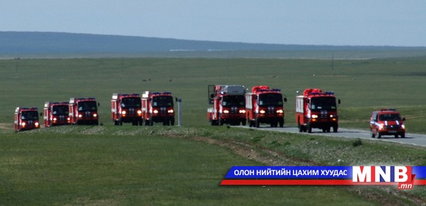 Зуслангийн чиглэлд гал унтраах ангийг түр сэлгэн байршуулна