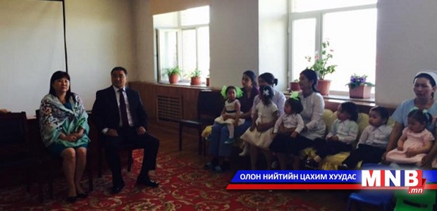 "Хүүхдийн төв сувилал"-ын бяцхан үрсэд хандив илгээжээ