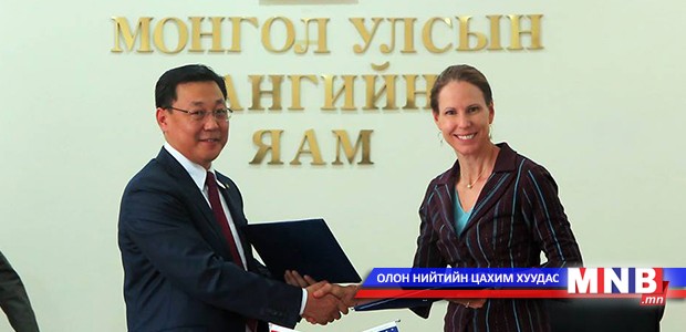 Монгол Улс, АНУ-ын Засгийн газар хооронд байгуулсан гэрээнд гарын үсэг зурлаа