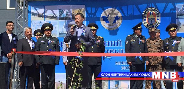 Зэвсэгт хүчнийхний Соёл спортын төв ашиглалтад орлоо