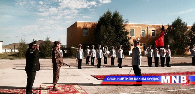 Батлан хамгаалахын сайд Ц.Цолмон баруун аймгуудад ажиллаж байна