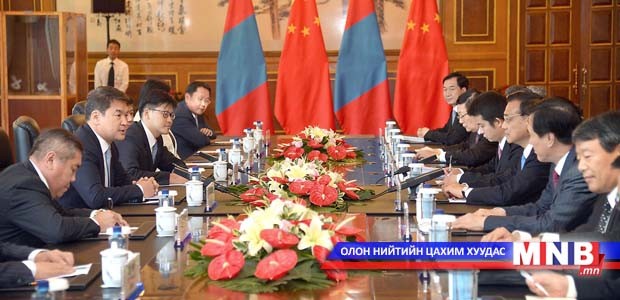 Ерөнхий сайд Ч.Сайханбилэг БНХАУ-ын Төрийн зөвлөлийн Ерөнхий сайд Ли Көцян нар уулзлаа
