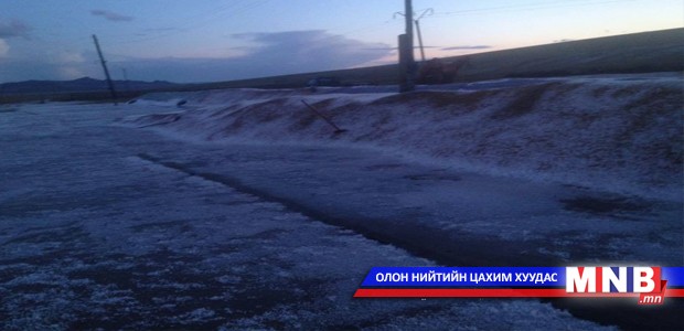 Их хэмжээний мөндөр орсны улмаас тариан талбай сүйджээ