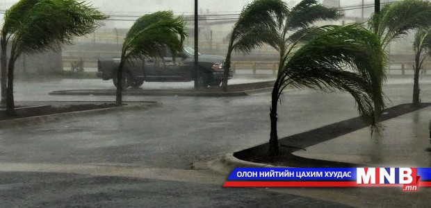 Мексикийг хүчтэй хар шуурга дайрлаа