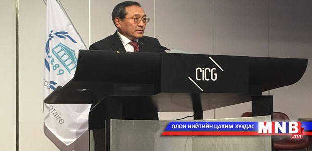 УИХ-ын дэд дарга Л.Цог Олон Улсын Ассамблейд оролцож үг хэллээ