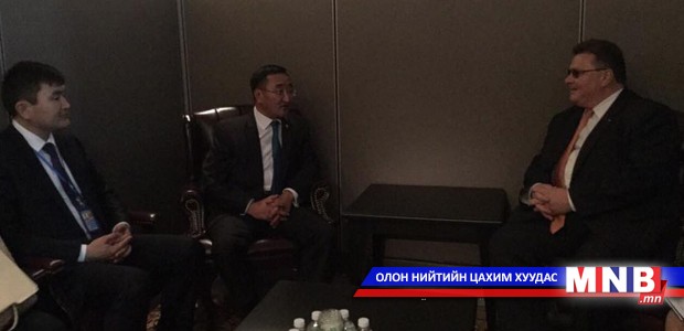 Сайд Л.Пүрэвсүрэн Литва улсын гадаад хэргийн сайдтай уулзлаа