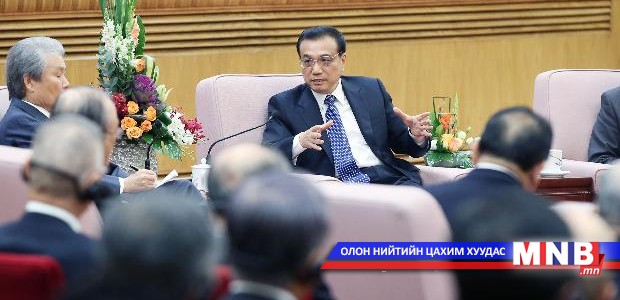 Ли Кэцян Японы бизнес эрхлэгчидтэй уулзлаа