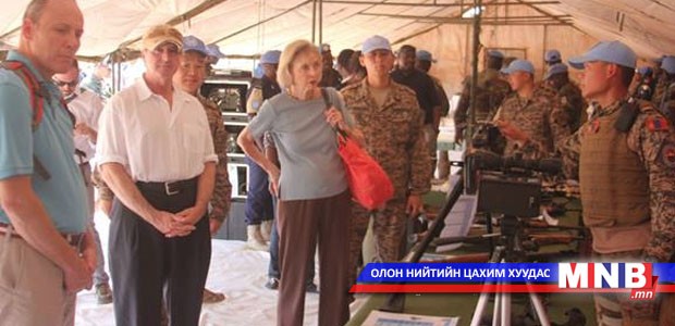 АНУ-ын Конгрессын гишүүд Монголын энхийг сахиулагчидтай уулзлаа