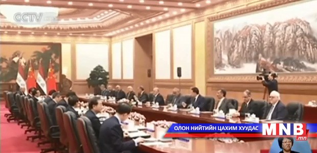Ирак, Хятадын удирдагчид стратегийн түншлэл байгууллаа
