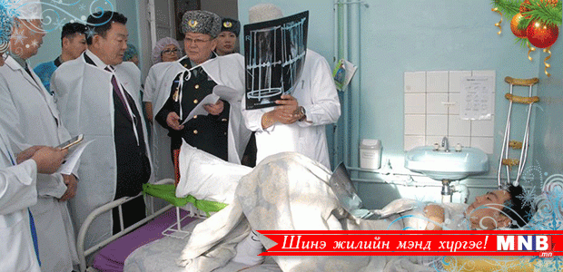 Ц.Цолмон сайд цэргийн алба хаагчдаа эргэв