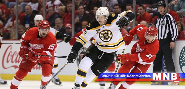 NHL: "Детройд Ред Вингс" ээлжит хожлоо авлаа