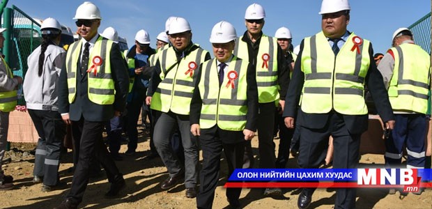 УИХ-ын дарга З.Энхболд Төмөртэй-Хандгайтын төмөр замын нээлтэд оролцов