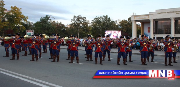 Олон улсын цэргийн хөгжмийн наадамд оролцож байна