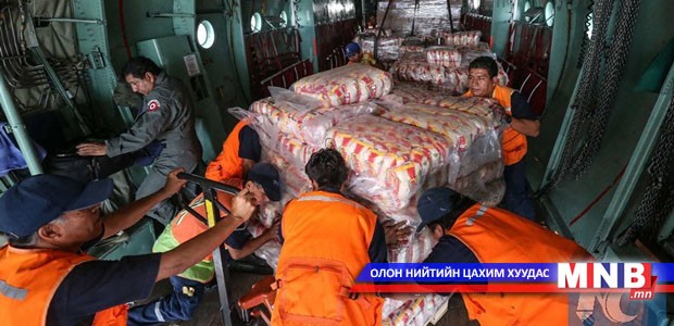 Перу Эквадорт 318 тн хүмүүнлэгийн тусламж илгээв
