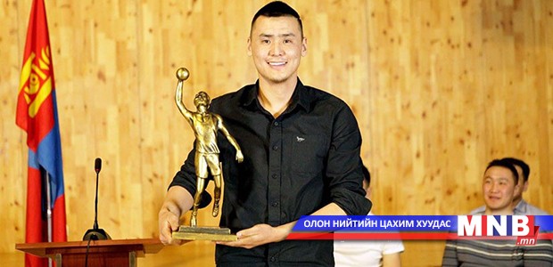 Т.Санчир "Улирлын үнэ цэнэтэй тоглогч"-оор шалгарлаа