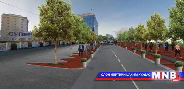 Хот тохижилт, ногоон байгууламжийн ажлуудыг хийж байна