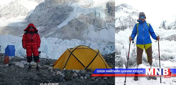 Хоёр хөлгүй уулчин дэлхийн хамгийн өндөр оргилд гарна