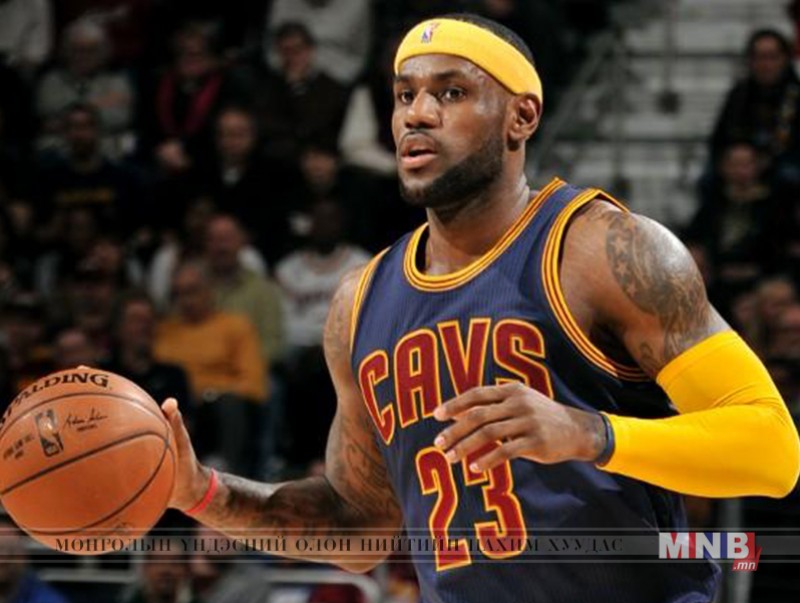 NBA-гийн логог Леброны зураг болгохыг хүсчээ