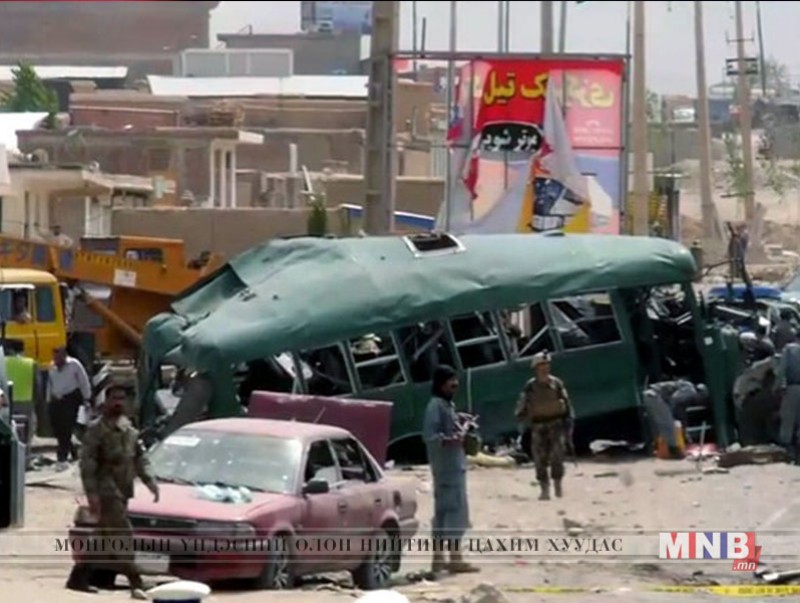 Талибан бүлэглэлийн үйлдсэн халдлагад 30 гаруй хүн амь үрэгдлээ