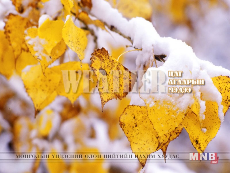 Улаанбаатарт бага зэргийн цас орно