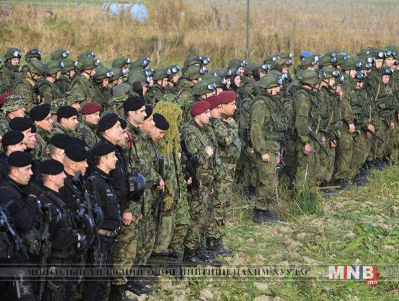 Сербид 3 орны цэрэг дайчдын хамтарсан сургуулилт болж байна