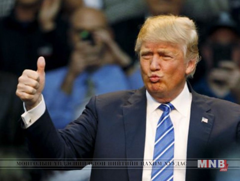 Дональд Трамп ерөнхийлөгчийн сонгуульд ялалт байгууллаа