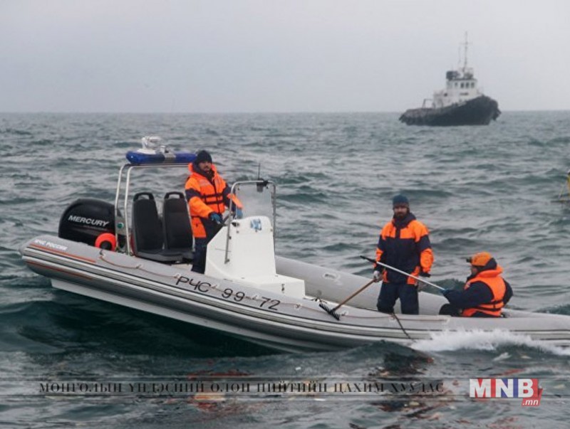 Хар тэнгист осолдсон ТУ-154 онгоцны хар хайрцгийн мэдээллийг тайлж эхэлжээ
