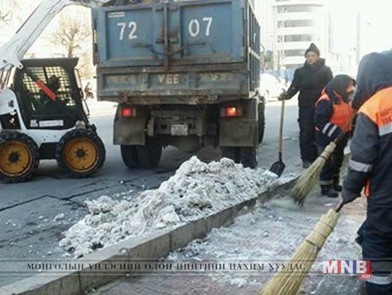 Цас болон түүвэр хог хаягдлыг 73 рейсээр ачиж тээвэрлэлээ