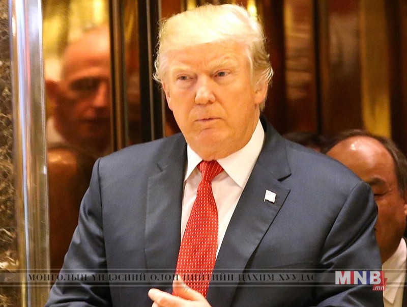 Дональд Трамп манай цагаар нэгдүгээр сарын 21-ний 04:00 цагт тангараг өргөнө