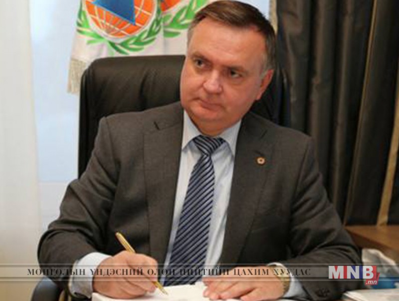 ОУИХБ-ын ерөнхий нарийн бичгийн дарга, доктор Владимир Кувшинов мэндчилгээ дэвшүүллээ