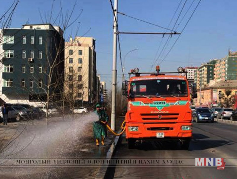 Ногоон байгууламжийн талбайн хаврын арчилгааг эхлүүллээ