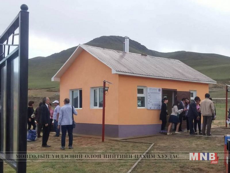 Горхи-Тэрэлжийн цогцолборт газарт ариун цэврийн цэвэрлэх байгууламжтай боллоо