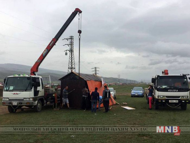 Гачууртын уулзвараас Налайх, Чойрын уулзвар хүртэлх авто замын газар чөлөөлөлт хийгдэж байна