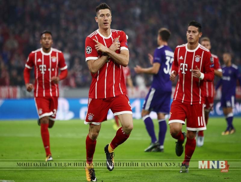 “Байерн Мюнхен” 3:0 “Андерлехт”